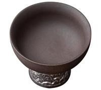 MALUGOGO Taza de Cerámica para Degustación de Té Acabado Retro y Superficie Lisa, Diseño Elegante y Meticulosa Elaboración para Ocasiones Obsequios y Coleccionables