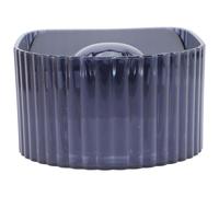 MALUGOGO Tazón de remojo de uñas acrílico azul fino mano de obra artificial eliminación de uñas herramienta de spa para salón y uso doméstico