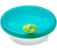 MAM 440 001, de calor de placas para los niños con base de succión, azul (petro), Instrucciones en Lengua Extranjera