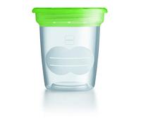 MAM - Almacenamiento de leche materna, compatible con el extractor de leche MAM sin BPA ni BPS, paquete de 5 unidades