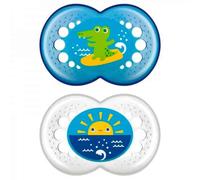 Mam Baby Chup.Original 16+ Silic.Azul