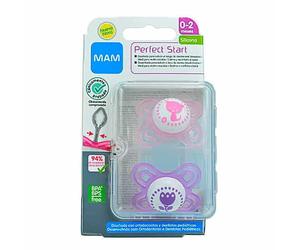 Mam Baby Chupete Perfect Start 0-2m Rosa