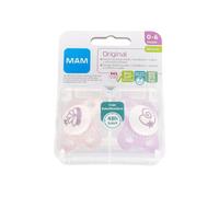 Mam Baby Chupete Silicona Original 0-6 M 2uds