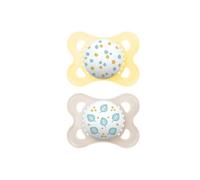 Mam Baby Chupete Silicona Original 0-6 M Amarillo 2 uds