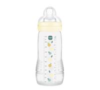 MAM Biberón, a partir de 6 Meses, 330ml, con Tetina X Especial Líquidos Espesos de Silicona de Fácil Aceptación, Fácil de Sostener, Fácil de Limpiar, MAM Easy Active, Neutro, Pack de 1ud
