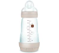 MAM Biberón Easy Start Anti-Colic, 260 ml, Tetina silicona flujo medio, Neutro mate, 1 ud