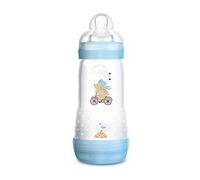 MAM Biberón Easy Start Anti-Colic Flujo Rápido Azul Mate +4m 320 ml