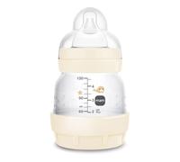 MAM Biberon Easy Start Anticólico con chupete de silicona SkinSoftTM 0+ meses, 130 ml, neutro