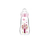 Mam Botella de vidrio rosa 2 meses y + Dbit 2 Botella 260 Ml