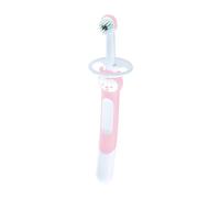 MAM Cepillo de Dientes para Bebé, Mango Extra Largo, Rosa, 1 ud