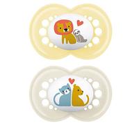 Mam Baby Chupete Silicona Original + 6 M Verde 2uds