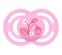 MAM Chupete Perfect Silicona Tetina Simétrica Extra Delgada Rosa +6M 1 ud Caja Autoesterilizadora