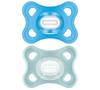 MAM Chupete Comfort Azul 3-12m 2 uds