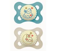 MAM Chupete Original Night Latex Neutro Mate 2-6m 2 uds