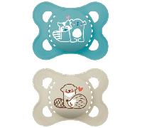 Mam Original Pure Chupete Silicona 2-6M Azul 2uds