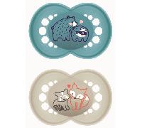 MAM Chupete Original Látex Azul Mate +16m 2 uds