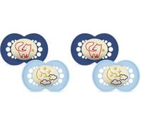 MAM Chupete Original para Bebés +16 Meses, Azul Mate, Noche, 2 uds (Paquete de 2)