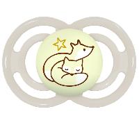 MAM Chupete Tetina de Silicona Perfect Night +6 meses Gris 1ud