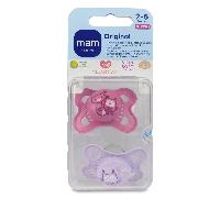 Mam Chupete Pure 2-6 Sili Rosa