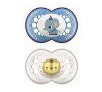 MAM Chupete Silicona Original +16 Meses 2 unidades