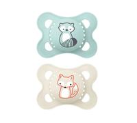 Mam Original Pure Chupete Silicona 2-6M Azul 2uds