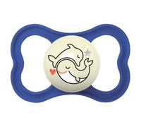 Mam - Chupete Supreme Night silicona mate +6 meses azul