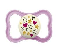 Mam - Chupete Supreme Night silicona mate +6 meses rosa