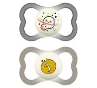 Mam Chupete Supreme Noche 16M Rosa 2uds