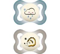 Mam Chupete Supreme Noche 26M Azul 2uds