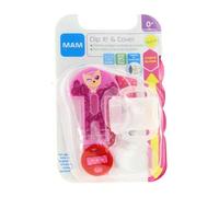 Mam Clip It! & Cover Broche Para Chupete y Cubierta de Protección