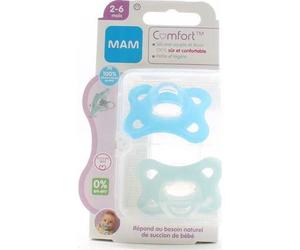 Mam Comfort Blue Dúo 2-12 Meses 2 uds