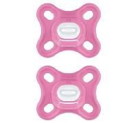 Mam Comfort Chupete +0m Rosa 2 uds