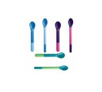 MAM Cuchara Termosensible Azul Lote de 2 + Estuche