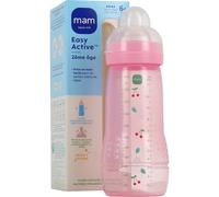 Mam Easy Active Biberón Tetina Flujo Muy Rápido +6M Berry 330 ml