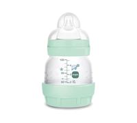 MAM Easy Start Anti-Cólico Botella con Aspirador de Silicona SkinSoftTM, 0+ meses, 130 ml, azul claro