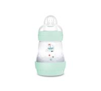 MAM Easy Start - Biberón anticólicos (160 ml), botella de leche especialmente aceptada, con válvula inferior contra cólicos y tetinas, tamaño 1, 0+ meses, velero