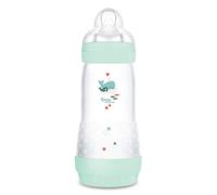 MAM Easy Start - Biberón anticólicos, 320 ml, 4+ meses, talla 2, ballena