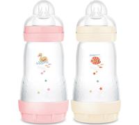 MAM Easy Start Classic Biberón 2 Bonbon Algodón 260 ml 2 uds