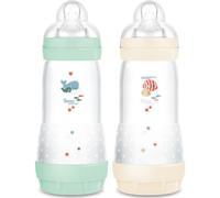 Mam Easy Start Classic Biberón 3 Menta Algodón 320ml 2uds