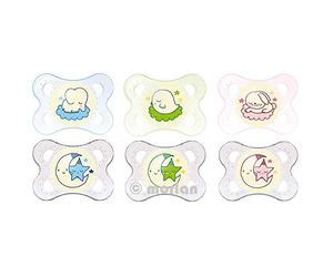 MAM - MAM CHUP NIGHT SILICONA0-6M 2U