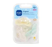 Mam Original Chupete +18 Meses Beige 3uds