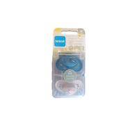 Mam Original Pure Chupete Silicona +16M Azul 2uds