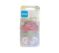 Mam Original Pure Chupete Silicona +16M Rosa 2uds