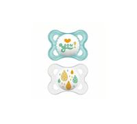 MAM Original Silicone Pacifier 0-6m Unisex 2pcs
