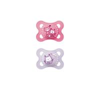 MAM Original Silicone Pacifier Pink 2 Pack 2-6M