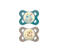 Mam Pack Original Night Chupete Silicona 2-6m 2uds
