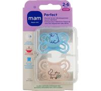 Mam Perfect Chupete Anatómico Silicona 2-6M 2uds