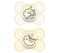 MAM Perfect Night - Molde de silicona (2 unidades, 0-6 meses)