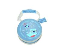 MAM Portachupetes, para Llevar 2 Chupetes, Asa con Velcro Ideal para Colgar del Carrito, Cinturón o Mochila, Cierre con Cremallera, Azul, Pack de 1ud