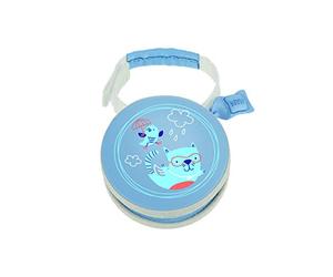 MAM Portachupetes, para Llevar 2 Chupetes, Asa con Velcro Ideal para Colgar del Carrito, Cinturón o Mochila, Cierre con Cremallera, Azul, Pack de 1ud